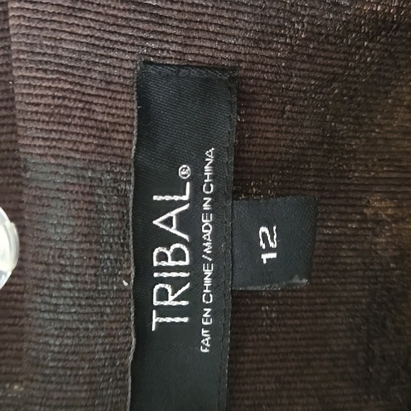 TRIBAL zip up casual blazer - Picture 2 of 5